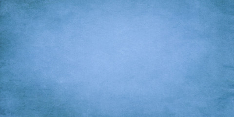 Blue wide grunge effect texture.