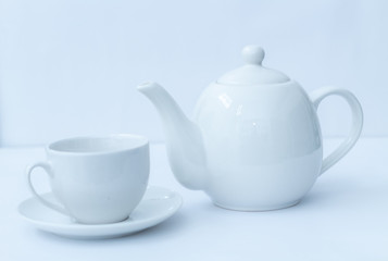 Tea and kettle set