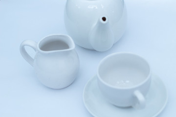 Tea and kettle set