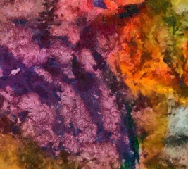 Fototapeta na wymiar Abstract oil painting texture background.