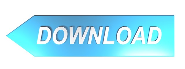 DOWNLOAD on blue arrow - 3D rendering