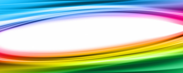 Abstract elegant wave panorama design with space for your text