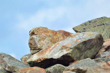 Stones rock sky