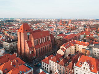 Sunset in Torun