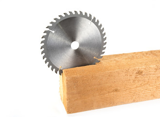 Fototapeta na wymiar New circular saw blades for wood or plastic