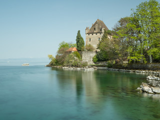 Fototapeta na wymiar Château d'Yvoire en Haute Savoie