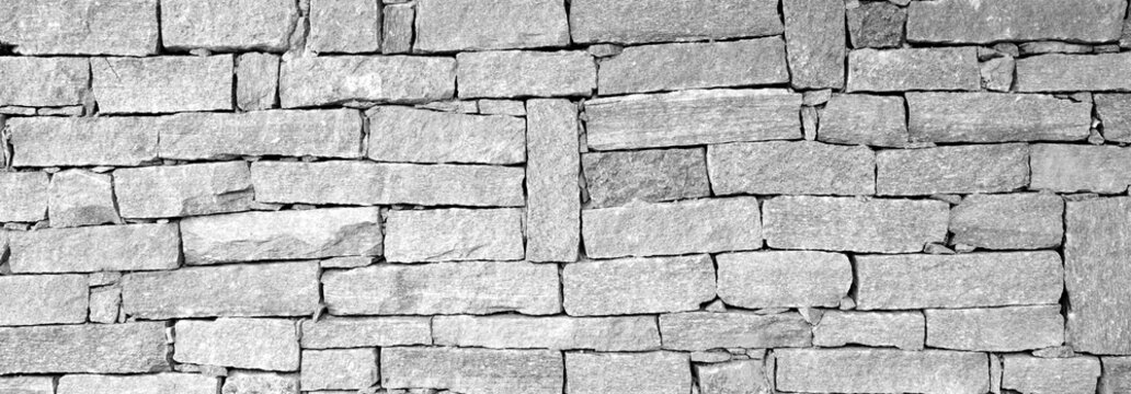Steinmauer Hintergrund modern Banner