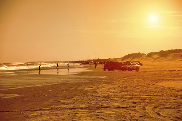 atardecer