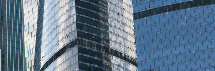 modern office building with a glass facade