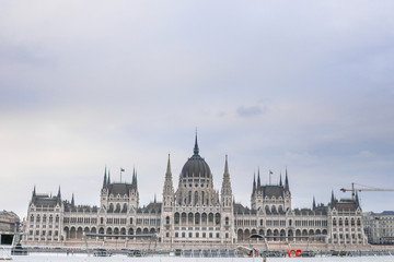 Fototapeta premium hungarian parliament in budapest