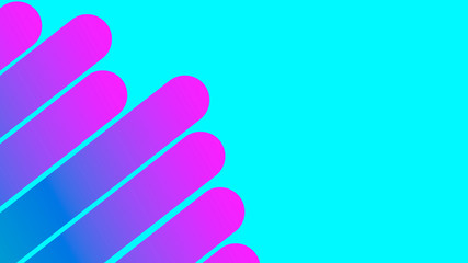 Bright Modern Background with Gradient Shoots