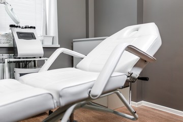 Chair for cosmetic procedures in the clinic