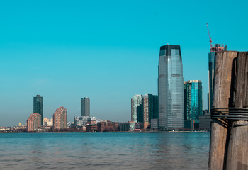 Obraz premium New York view from ferri 