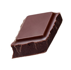 chocolate piece sweet food dessert falling