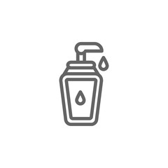 skincare outline icon. Elements of Beauty and Cosmetics illustration icon. Signs and symbols can be used for web, logo, mobile app, UI, UX
