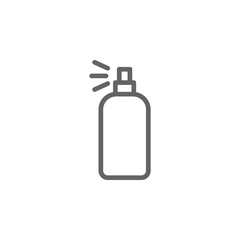 spray outline icon. Elements of Beauty and Cosmetics illustration icon. Signs and symbols can be used for web, logo, mobile app, UI, UX