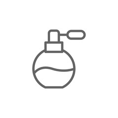 perfume outline icon. Elements of Beauty and Cosmetics illustration icon. Signs and symbols can be used for web, logo, mobile app, UI, UX