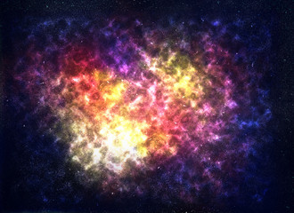 Abstract space background. It can be used for posters, cards, flyers, brochures, magazines and any kind of cover
