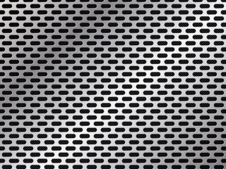 Metal grid background. Abstract vector illustration