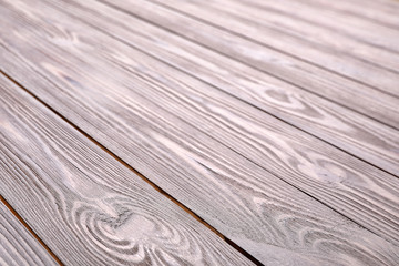 Fototapeta premium Texture of wooden surface as background, closeup