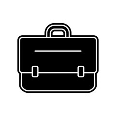 briefcase icon. Element of Education for mobile concept and web apps icon. Glyph, flat icon for website design and development, app development