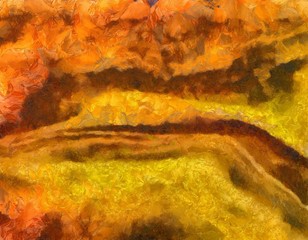 Abstract grunge texture background. Stock abstraction art on canvas. Realistic digital painting. Amazing simple design pattern for backdrop. Beauty HD wallpaper. Dry oil brushstrokes on canvas.