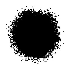 Obraz premium Grunge Isolated Spot