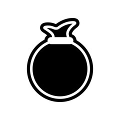 Money Bag icon. Element of Finance for mobile concept and web apps icon. Glyph, flat icon for website design and development, app development