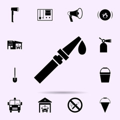 fire hose icon. Fireman icons universal set for web and mobile