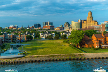 Buffalo New York Skyline
