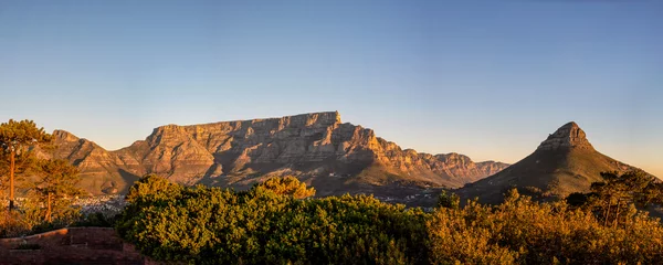 Sheer curtains Table Mountain Table Mountain