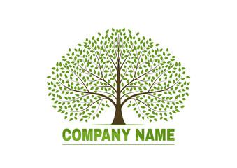 tree vector icon. logo design elements.