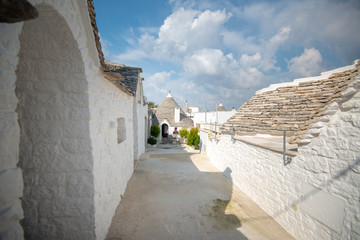 Charakterystyczne domki trulli Alberobello © Anna Mazur