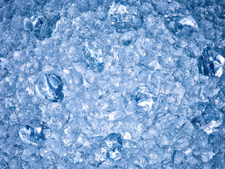 Obraz na płótnie Canvas ice cube background cool water freeze