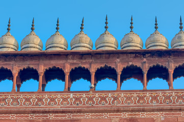 The Taj Mahal entrance, India