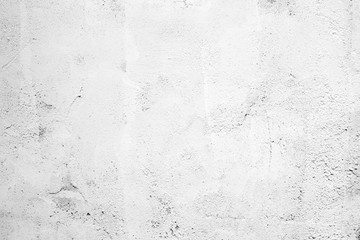 Blank grunge white cement wall texture background, interior design background, banner