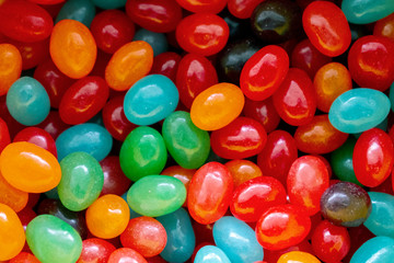 Fototapeta na wymiar Close up of Jellybeans