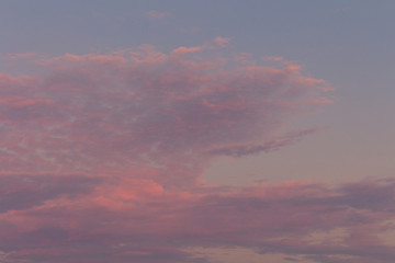 Sunset sky