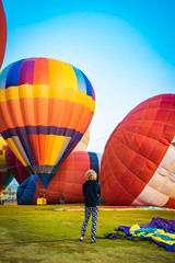 Obraz premium Ballon Festival, Chaing Rai, Thailand