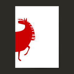 Chinese horse zodiac sign