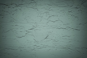 Weathered green concrete wall