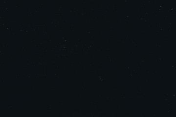 Real photography night sky and stars without moon and milky way.