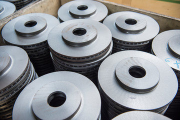 Round Steel Parts Processed by a Machinery Factory