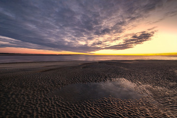 Obraz na płótnie Canvas Sunrise, East Beach, St Simons Island, GA 