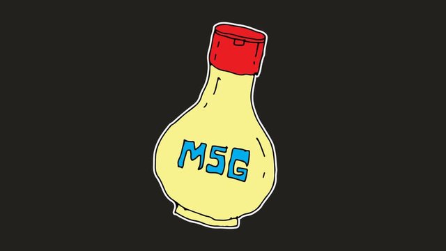 kids drawing black screen with theme of msg