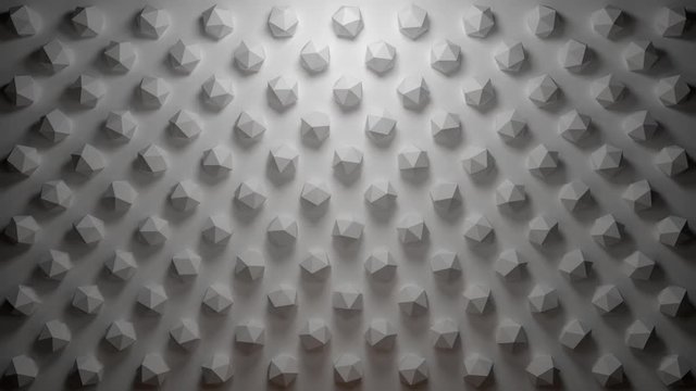 Abstract 3D Icosahedrons