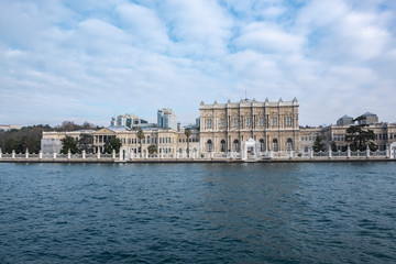 Obraz premium Bosporus Strait , The Black Sea , Sea of Marmara , Istanbul, Turkey