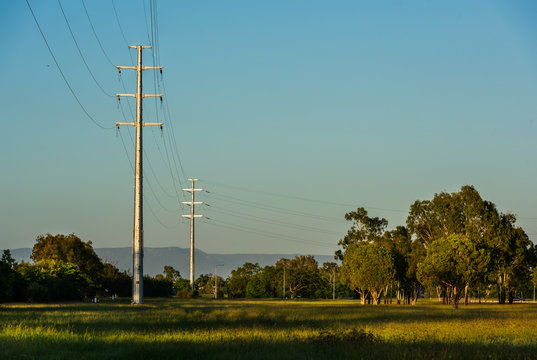 High Voltage transmission line