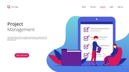 Project Management and Business Teamwork