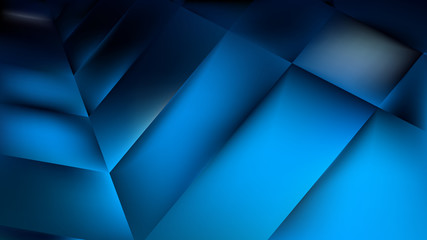 Plakat Abstract Cool Blue Graphic Background
